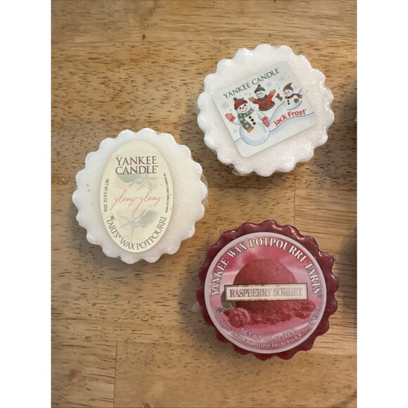 New Yankee Candle Tarts Mixed Scents Lot 10 Jack Frost Sage Citrus Apple Crisp - Picture 2 of 4